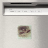 Rat Brown 1918 Magnet (In Situ (Geschirrspüler))