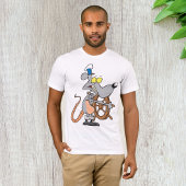 Rat Captain Mens T - Shirt