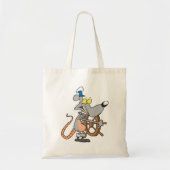 Rat Captain Tote Bag Tragetasche (Vorne)