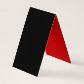 Rat Chinesischer Brauch Neujahr Zodiac Bithday FBC Visitenkarten (Rückseite)