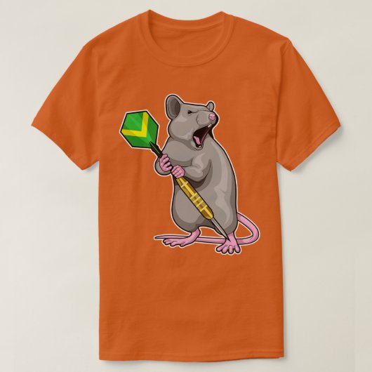 Rat Darts Dart T-Shirt (Design vorne)