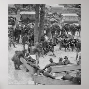 Rat des (Zivilen) Krieges, 1864 Poster