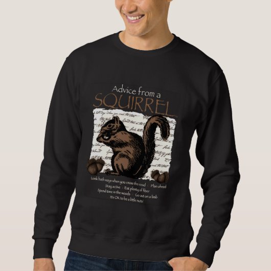 Rat eines Eichhörnchens Sweatshirt (Vorderseite)