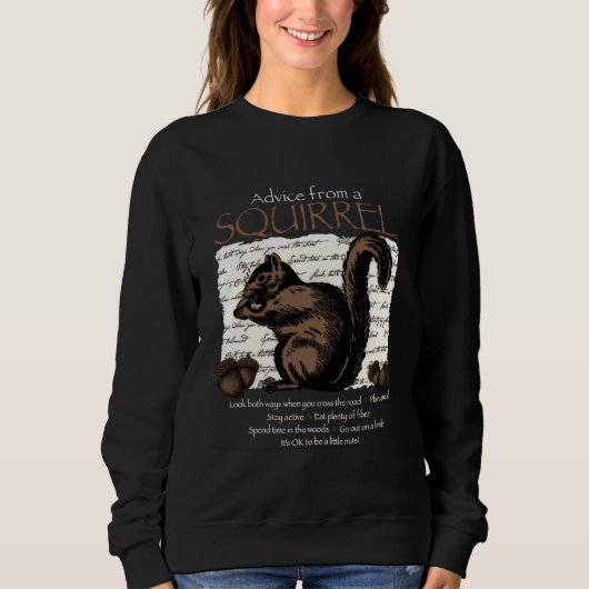 Rat eines Eichhörnchens Sweatshirt (Vorderseite)