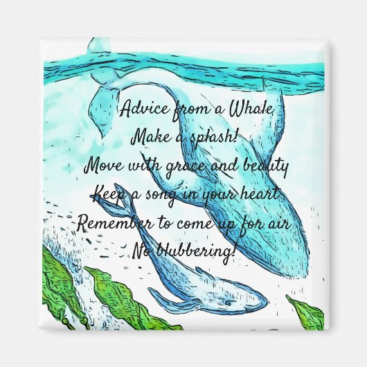 Rat eines Whale Magnet (Vorne)