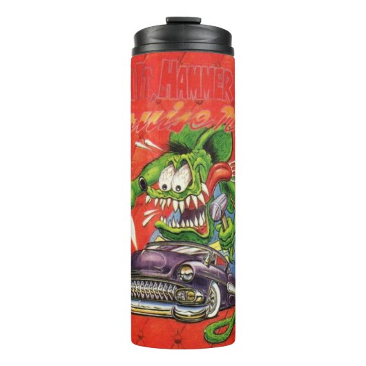 Rat Fink 15 Hot Drink Wäscher Thermosbecher (Vorderseite)