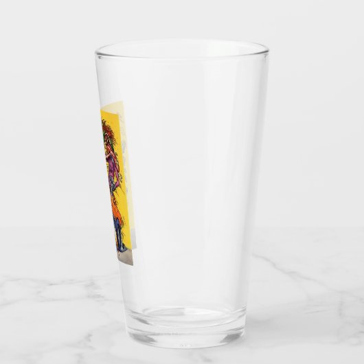 Rat Fink 18 Trinkglas Glas (Links)