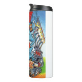Rat Fink 1 Thermal Tumbler Thermosbecher (Nach rechts gedreht)
