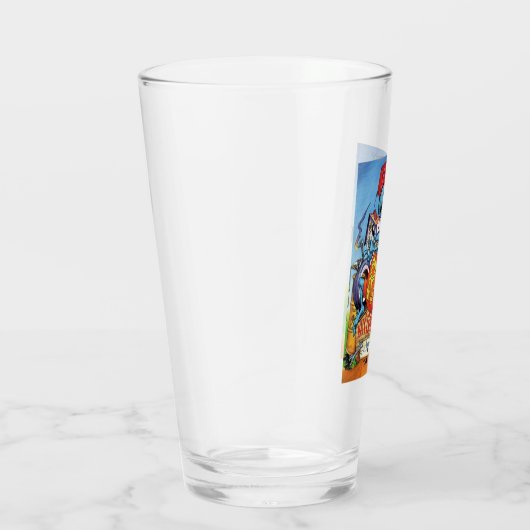 Rat Fink 1 Trinkglas Glas (Rechts)