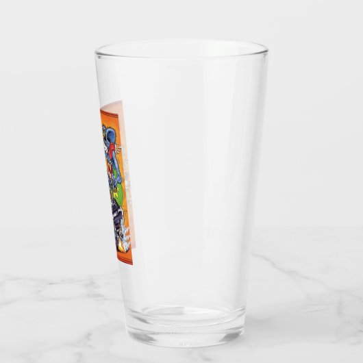 Rat Fink 20 Trinkglas Glas (Links)