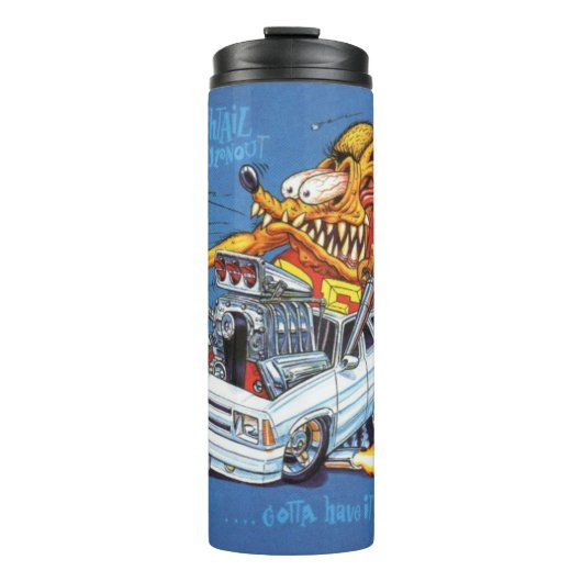 Rat Fink 23 Hot Drink Wäscher Thermosbecher (Vorderseite)