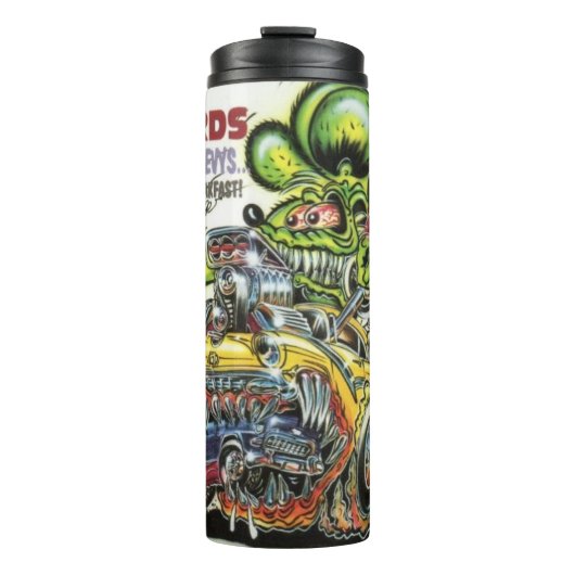 Rat Fink 39 Hot Drink Wäscher Thermosbecher (Vorderseite)