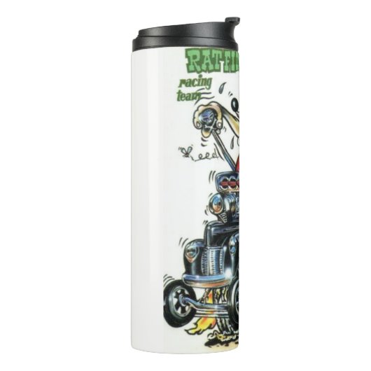 Rat Fink 46 Hot Drink Wäscher Thermosbecher (Nach links gedreht)