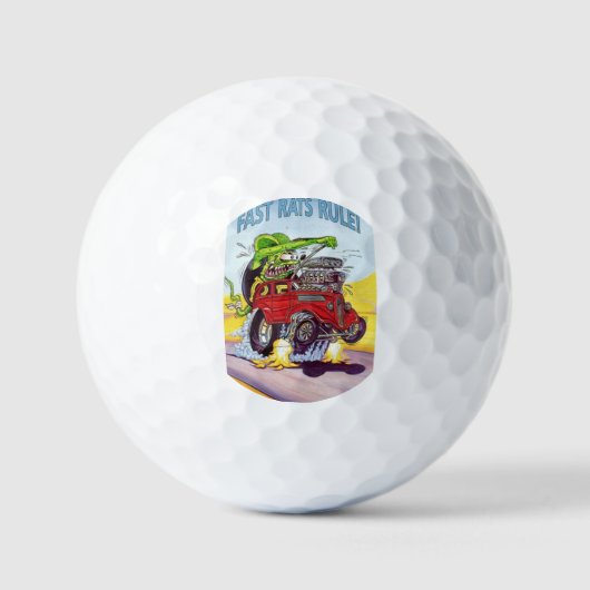 Rat Fink Golfbälle (Vorderseite)
