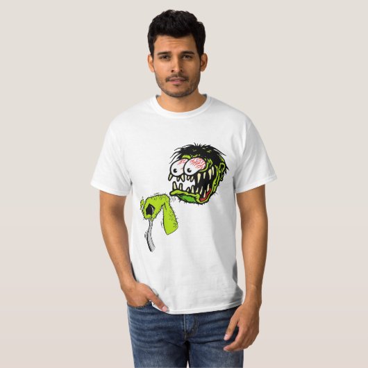 Rat Fink witzig T-Shirt (Vorne ganz)