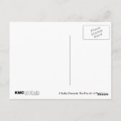 Rat Floating with Drink in Ocean Postcard Postkarte (Rückseite)