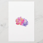 Rat für die Blume der Braut - Violett Flyer (Hinten)