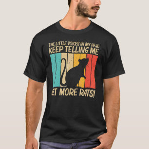 Rat für Männer Frauen Maus Ratte Rat 10 T-Shirt