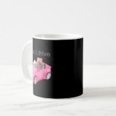 Rat I Can't Drive Funny For Men Women Kaffeetasse (Vorderseite Links)