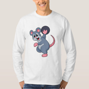 Rat im Bowling mit Bowlingball T-Shirt