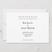 Rat im Save the Date August 2023 Kalender in Einladung (Rückseite)