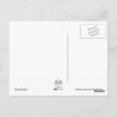 Rat in Shark Kostüme Halloween-Koriginals Postkarte (Rückseite)