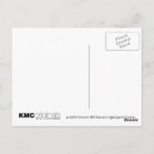 Rat in St. Basil's Zwiebelkuppelhüte Postkarte (Rückseite)