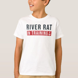 Rat in Training Boating Kid's Shirt
