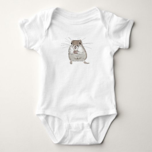 Rat Kangaroo Baby Strampler (Vorderseite)