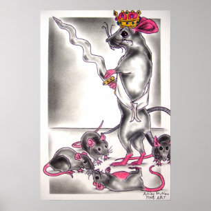 Rat King vom Nutcracker Ballet Poster