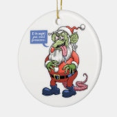 Rat Kringle Keramikornament (Links)