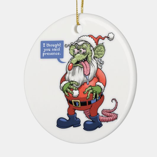 Rat Kringle Keramikornament (Links)