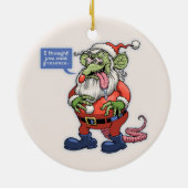 Rat Kringle Keramikornament (Hinten)