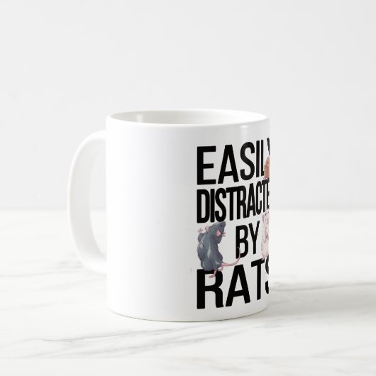 Rat Lover Geschenke Rat Eigentümer Geschenke Rat M Kaffeetasse (Vorderseite Links)
