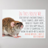 Rat Lover Poster (Vorne)
