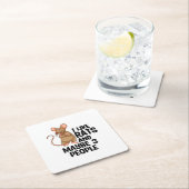 Rat Lover | Rats Haustiere Haustiere Haustiere Ges Rechteckiger Pappuntersetzer (Vor Ort)