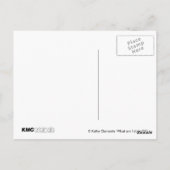 Rat Mad Paws Up Postcard Postkarte (Rückseite)