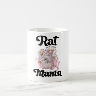 Rat Mama Gifts Rat Eigentümer Rat Pet Lover Rat M Kaffeetasse
