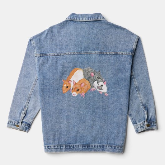 Rat Mischief denim Jeansjacke (Rückseite)