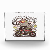 Rat Motocrosser Fotoblock (Vorderseite)