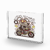 Rat Motocrosser Fotoblock (Rechts)