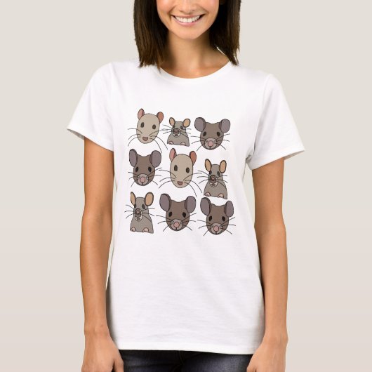 Rat Mouse Mice T-Shirt (Vorderseite)