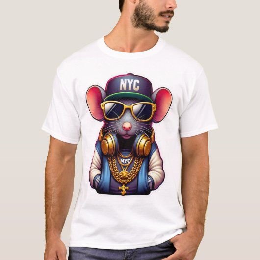 RAT-NYC-STIL 4 T-Shirt (Vorderseite)