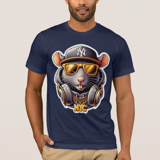 RAT-NYC URBAN STYLE 2 T-Shirt (Vorderseite)