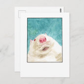 Rat Pet Selfie - DNM Postkarten (Vorne/Hinten)