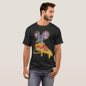 Rat Pizza Funny Thief Mouse T-Shirt (Vorne ganz)