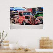 Rat Rod Abholwagen Poster (Küche)