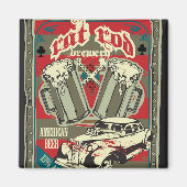 Rat Rod Brewery Magnet (Vorne)