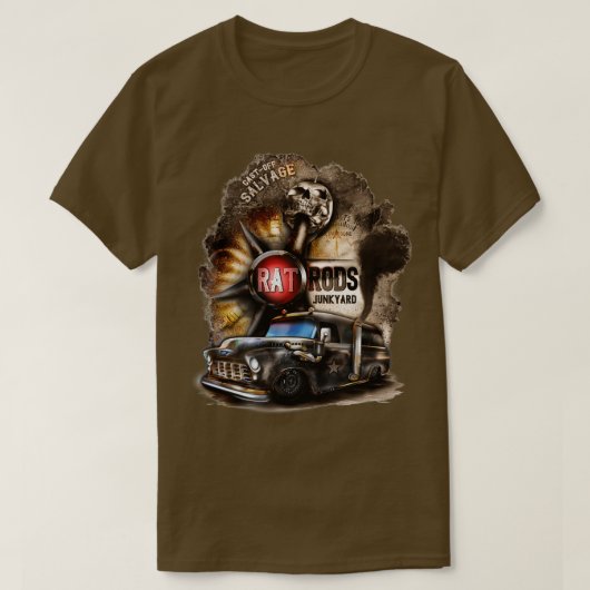 Rat Rod CastOff T-Shirt (Design vorne)