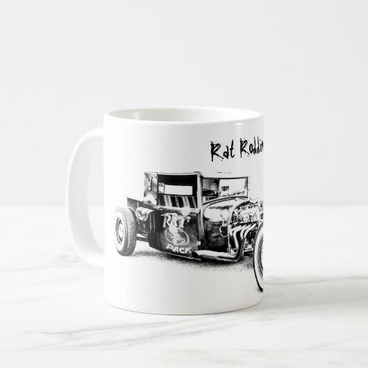 Rat Rod Coffe Cup Kaffeetasse (Vorderseite Links)